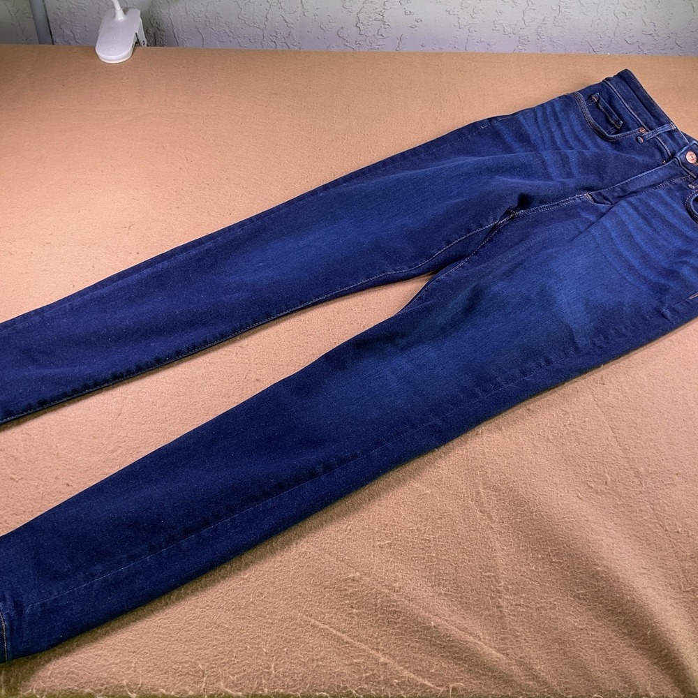Loft The Jegging High Rise Curvy Fit Dark Wash Denim Jeans 27/4 NEW NWT